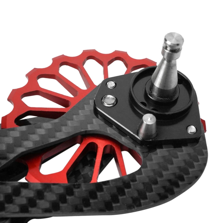 Carbon Fiber Guide Wheel For Road Bike Bicycle Bearing Rear Derailleur Guide Wheel Parts