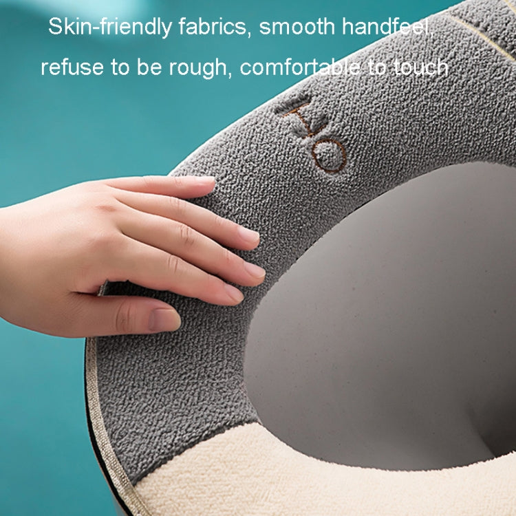 Universal Warm Toilet Seat Home Suede Toilet Cover