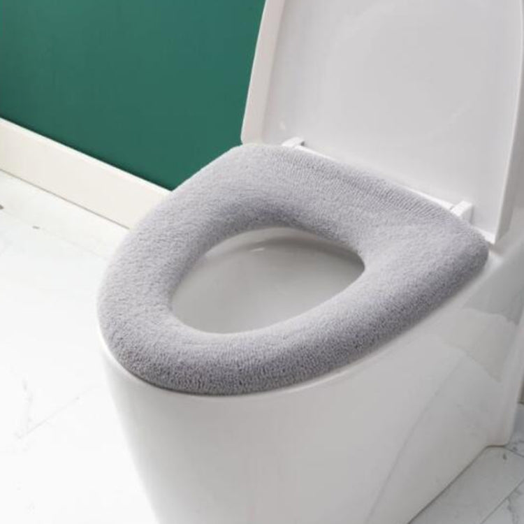 Universal Knitted Washable Toilet Pad Home Thickened Warm Toilet Cover