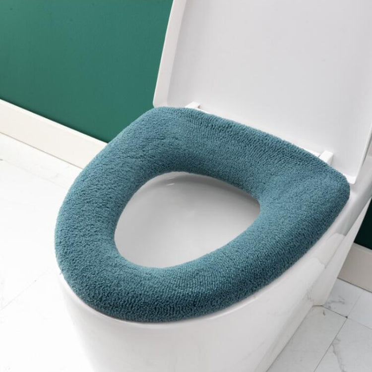 Universal Knitted Washable Toilet Pad Home Thickened Warm Toilet Cover