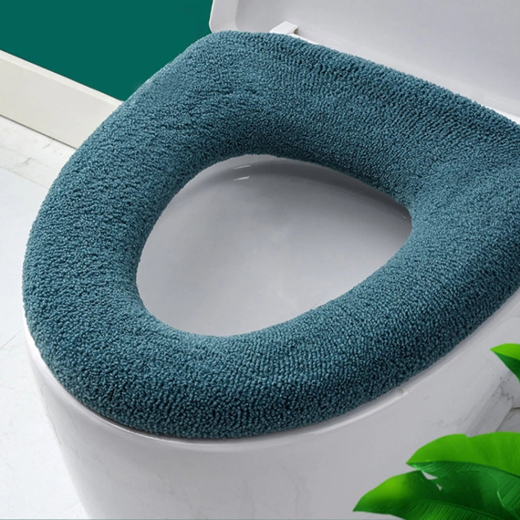 Universal Knitted Washable Toilet Pad Home Thickened Warm Toilet Cover