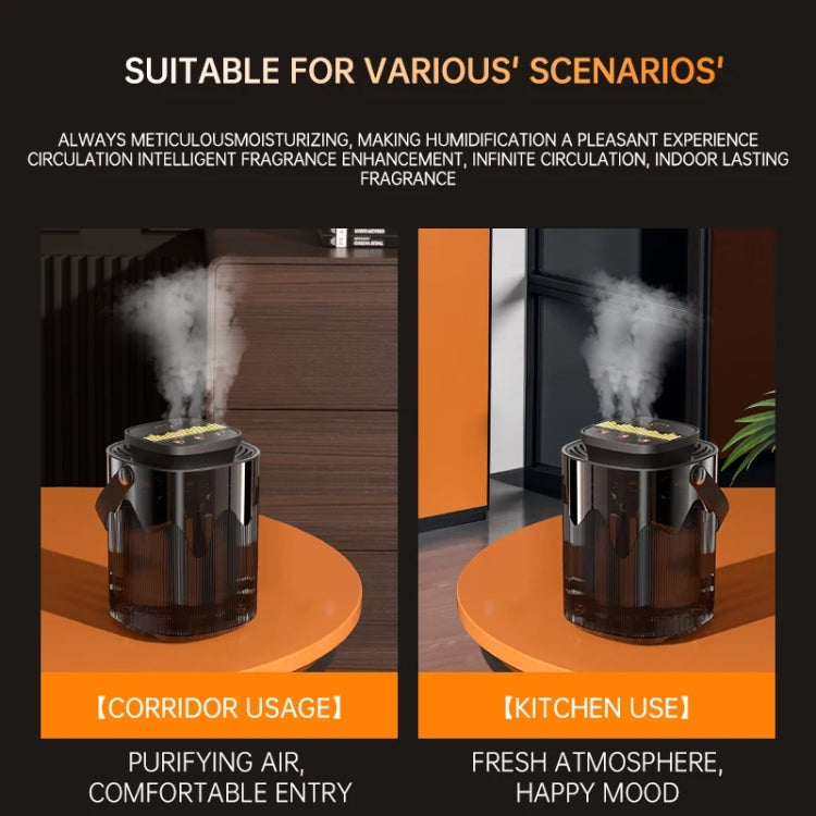 3L Smart Spray Humidifier Three-hole Spray With Night Light