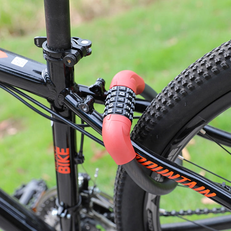 Bicycle And Electrical Vehicle 5-Digit Combination Lock Safety Anti-Theft Cycling Lock