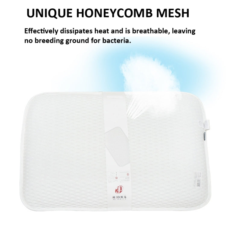 3D Slow Rebound Memory Pillow Core Double-Sided Mesh Pillow Sleep Cervical Traction Pillow
