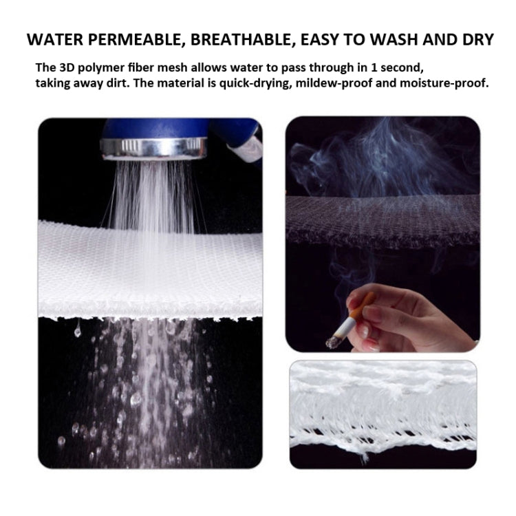 3D Slow Rebound Memory Pillow Core Double-Sided Mesh Pillow Sleep Cervical Traction Pillow