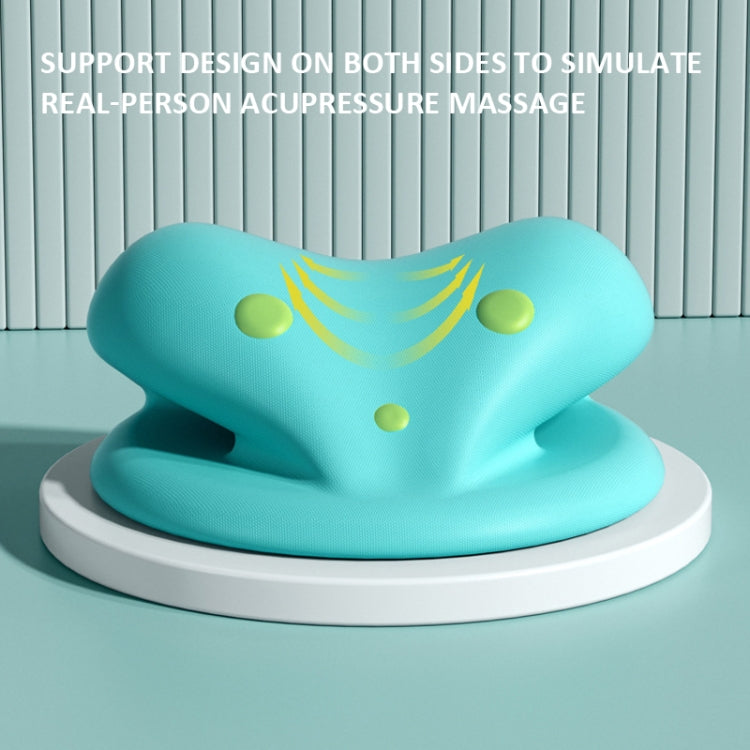 Neck And Shoulder Stretcher Relaxer Cervical Spine Chiropractic Traction Pillow