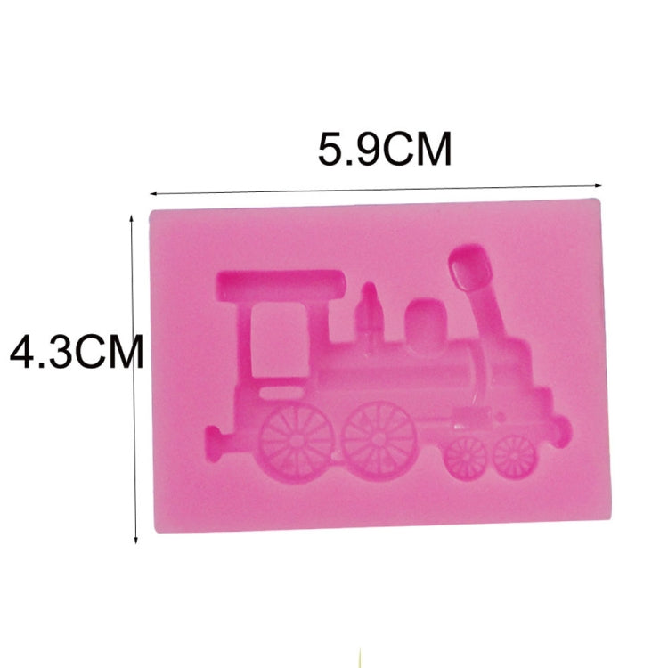 Classic Car Train Silicone Fondant Cake Mold Baking Decoration Tools