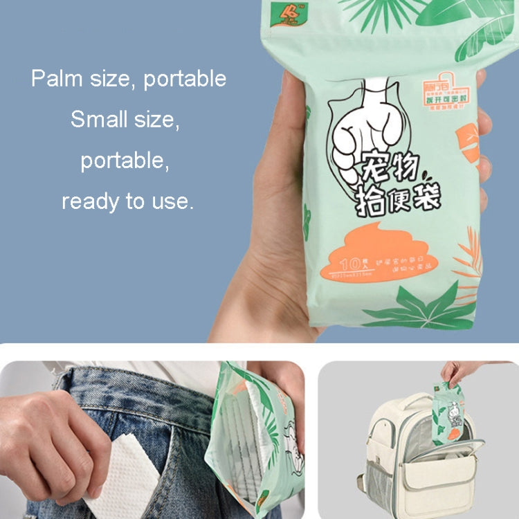 Disposable Pet Poop Pickup Bags Trash Bags Poop Cleanup Supplies