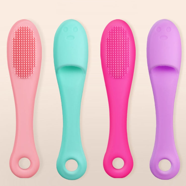 Pet Cats Dog Cleaning Comb Chin Teeth Cleaning Brush Silicone Brush