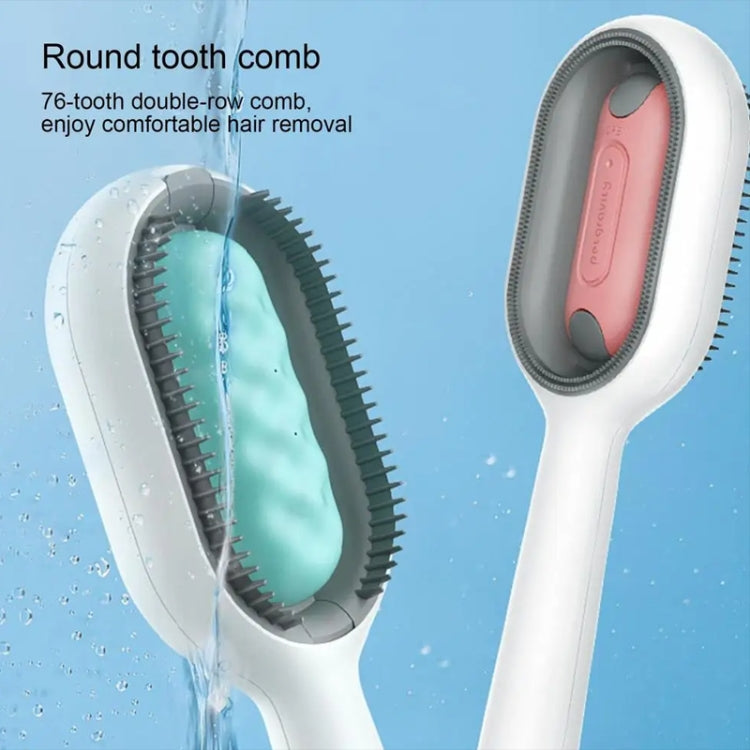 Pet Cats With Water Tank Hair Removal Comb Cleaning Hair Brush