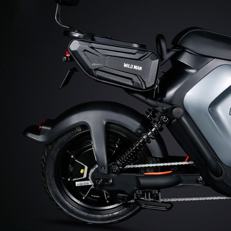 WILD MAN XT4 1.2L EVA Hard Shell Bicycle Triangle Bag Electric Vehicle Side Bag