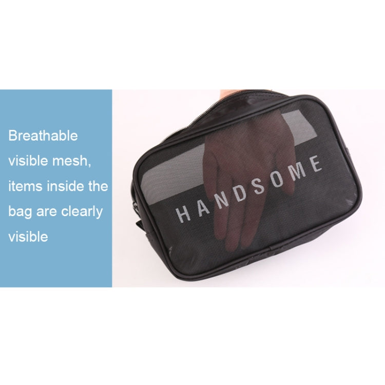 Travel Waterproof Toiletry Bag Portable Transparent Handheld Cosmetic Bag