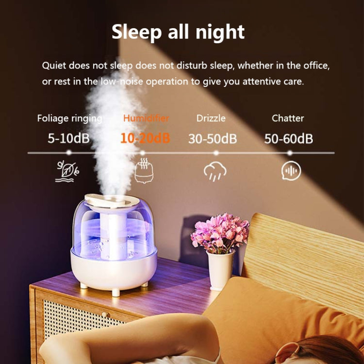 4L Wireless Humidifier USB Oil Diffuser with Night Light