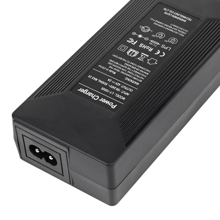 42V 2A Electric Bike Scooter Lithium Battery Charger With 4 Adapter Line