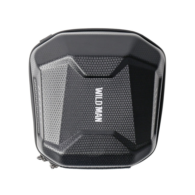 WILD MAN E18 2L EVA Hard Shell Bicycle Waterproof Front Bag Multifunctional Quick Release Hanging Bag