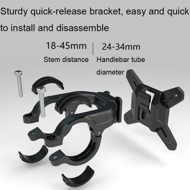 WILD MAN E18 2L EVA Hard Shell Bicycle Waterproof Front Bag Multifunctional Quick Release Hanging Bag