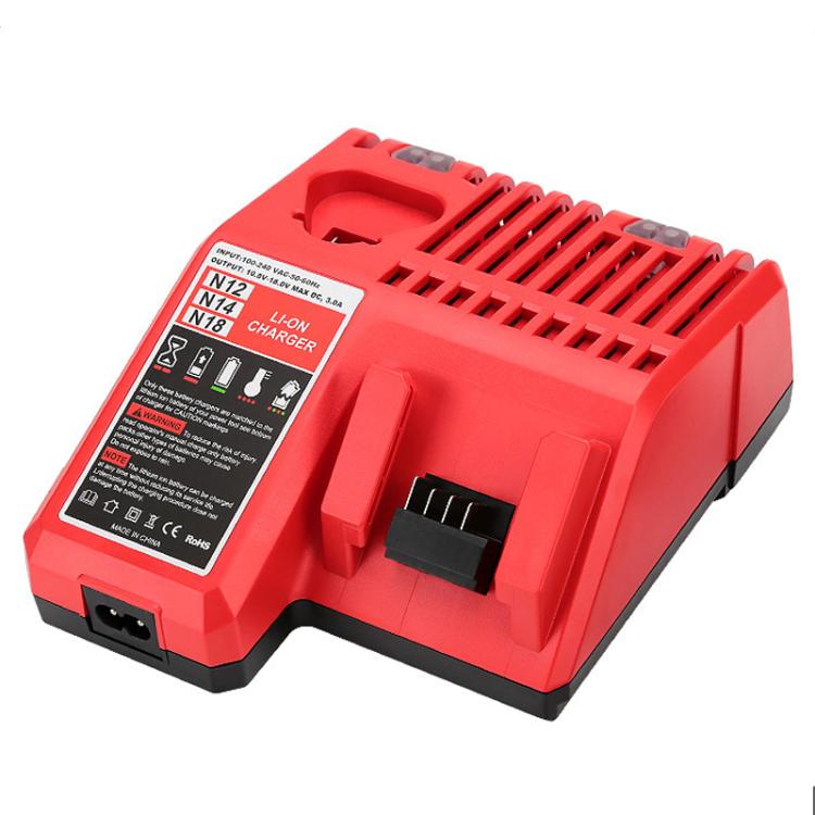M12-18C For Milwaukee 18V Power Tools Battery Charger