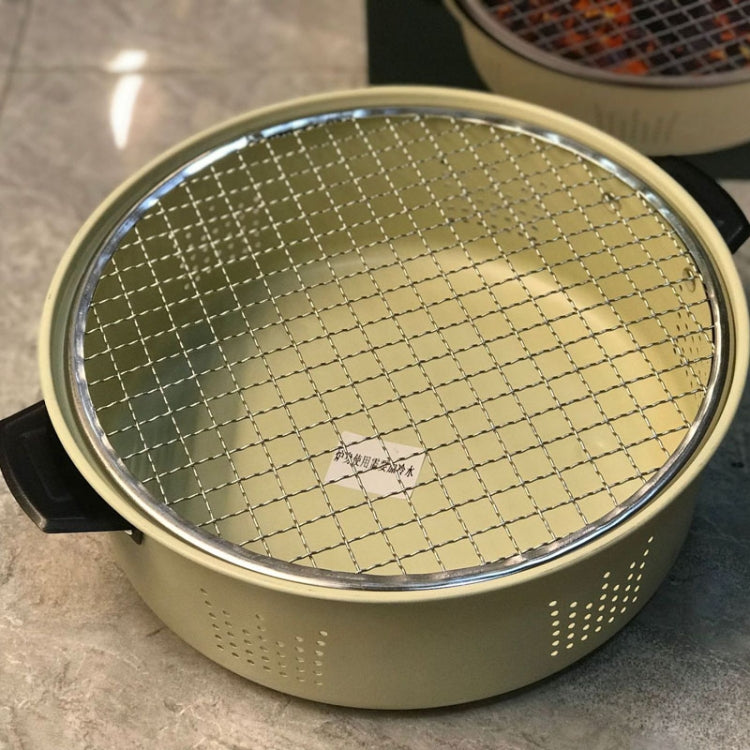 Charcoal Grill Stainless Steel Outdoor Camping Cooking Tea Around The Stove Barbecue Stove