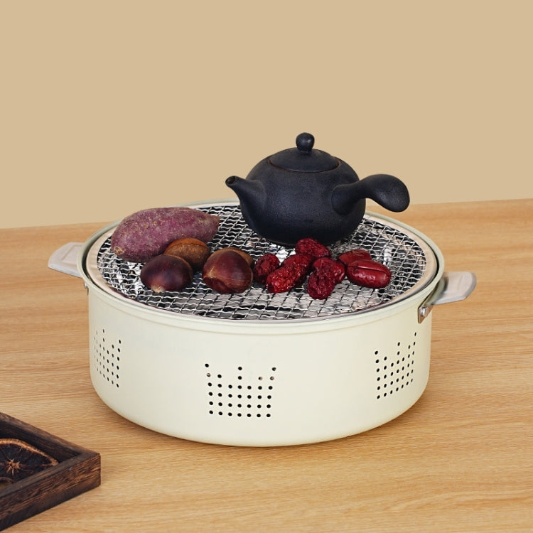 Charcoal Grill Stainless Steel Outdoor Camping Cooking Tea Around The Stove Barbecue Stove