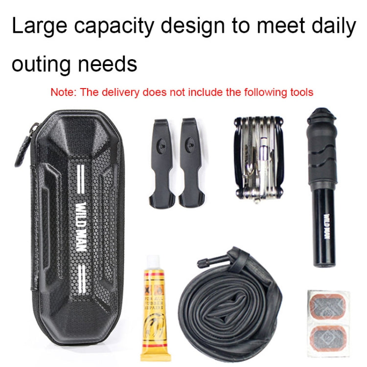 WILD MAN XT11 0.5L EVA Hard Shell Mountain Bike Bag Water Bottle Cage Repair Tool Kit