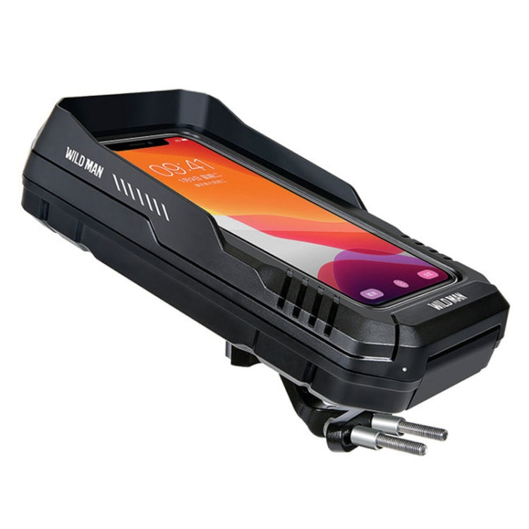 WILD MAN FK1 0.5L Mountain Bike Waterproof Phone Touch Screen Handlebar Bag Bike Holder Bag