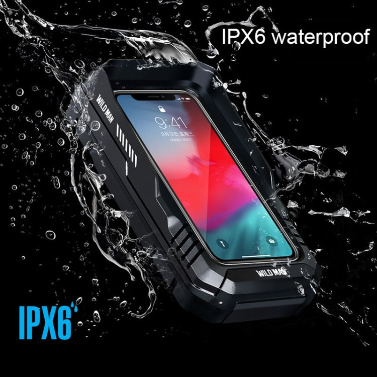 WILD MAN FK1 0.5L Mountain Bike Waterproof Phone Touch Screen Handlebar Bag Bike Holder Bag