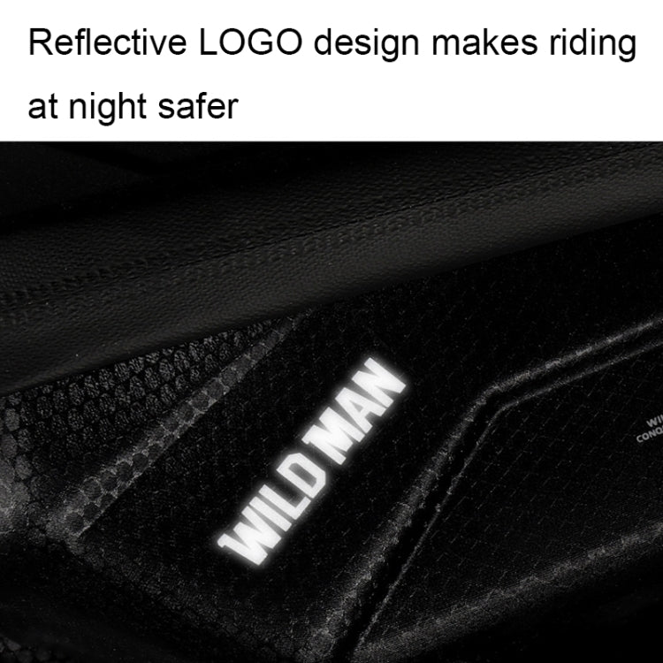 WILD MAN X1 1L EVA Hard Shell Bicycle Phone Touch Screen Handlebar Bag Waterproof Cycling Bag