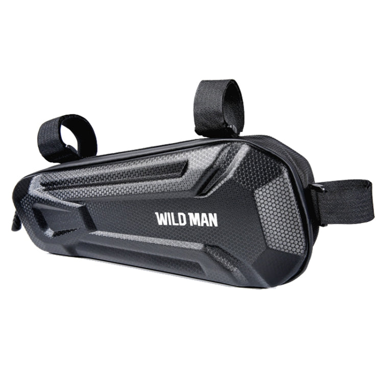 WILD MAN XT9 1.8L EVA Hard Shell Bike Front Beam Triangle Bag Electric Vehicle Waterproof Bag