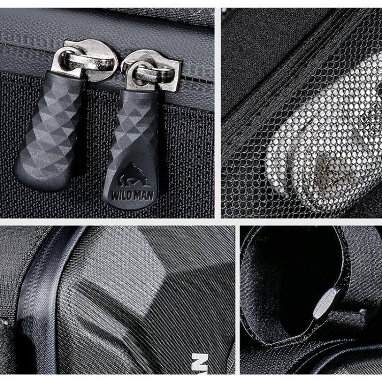 WILD MAN XT9 1.8L EVA Hard Shell Bike Front Beam Triangle Bag Electric Vehicle Waterproof Bag
