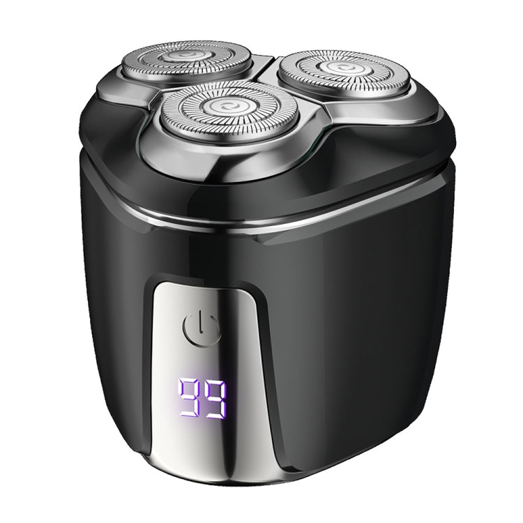 Mini Magnetic Head Shaver Smart LED Display Electric Shaver