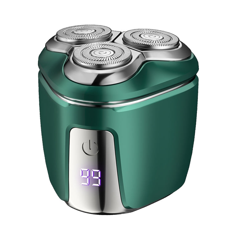 Mini Magnetic Head Shaver Smart LED Display Electric Shaver