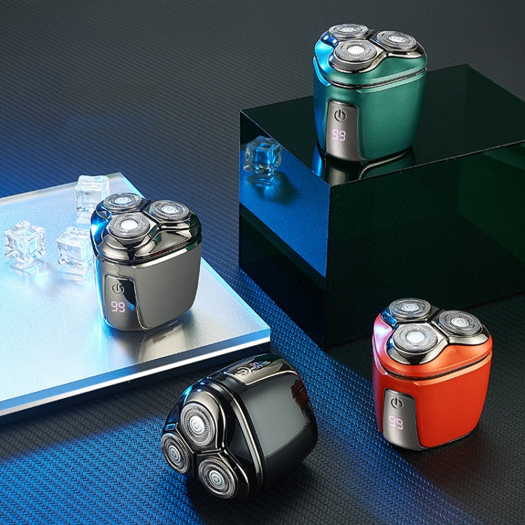 Mini Magnetic Head Shaver Smart LED Display Electric Shaver