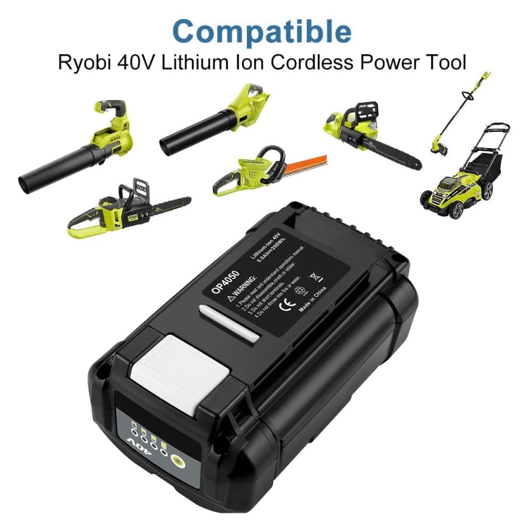 For Ryobi OP4026A / OP4050 40V Lawn Mowers Lithium-ion Battery