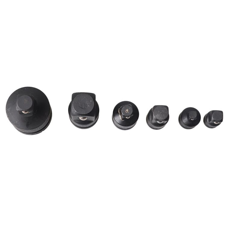 6pcs /Box Sleeve Adapter Ratchet Quick Wrench Air Cannon Adaptor Conversion Accessory Tool