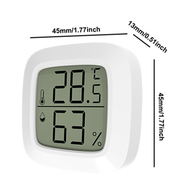 Mini Electronic Pet Temperature And Humidity Meter Highly Precise Temperature And Humidity Meter For Home Use
