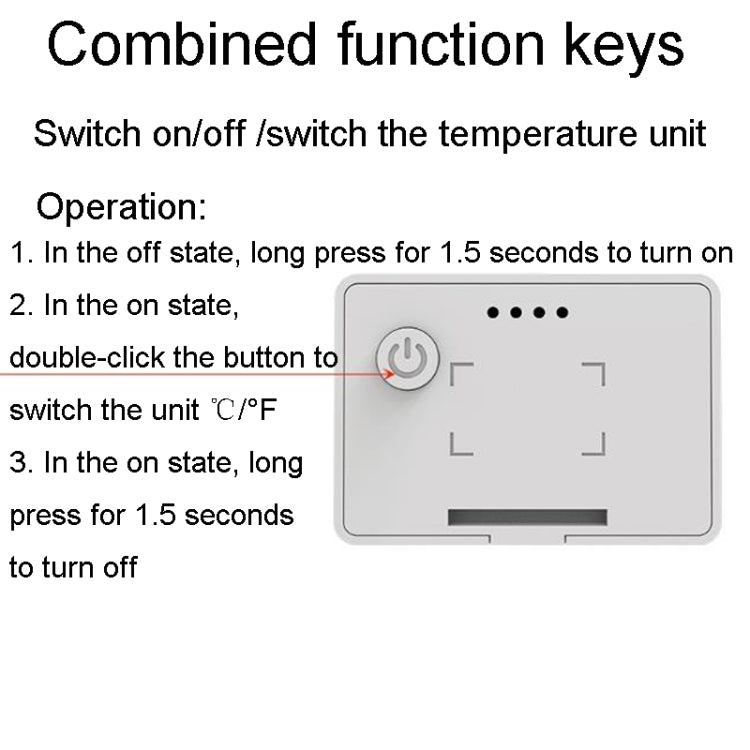 Household Indoor Mini Electronic Temperature And Humidity Meter With Stand