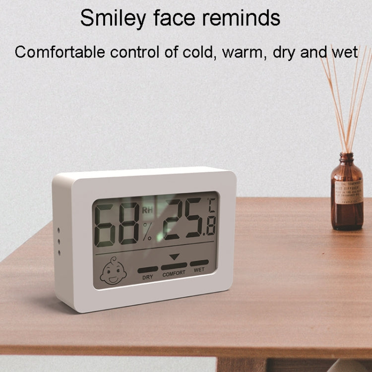 Household Indoor Mini Electronic Temperature And Humidity Meter With Stand