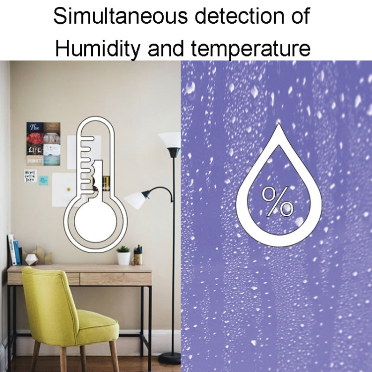 Household Indoor Mini Electronic Temperature And Humidity Meter With Stand