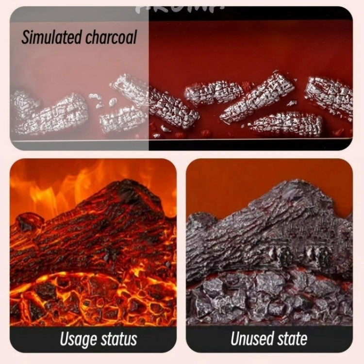 200ml  Fireplace Flame Aromatherapy Air Humidifier USB Colorful Night Light Essential Oil Diffuser