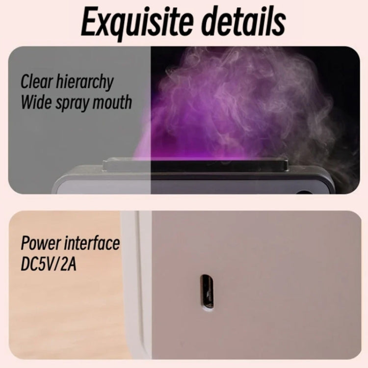 200ml  Fireplace Flame Aromatherapy Air Humidifier USB Colorful Night Light Essential Oil Diffuser