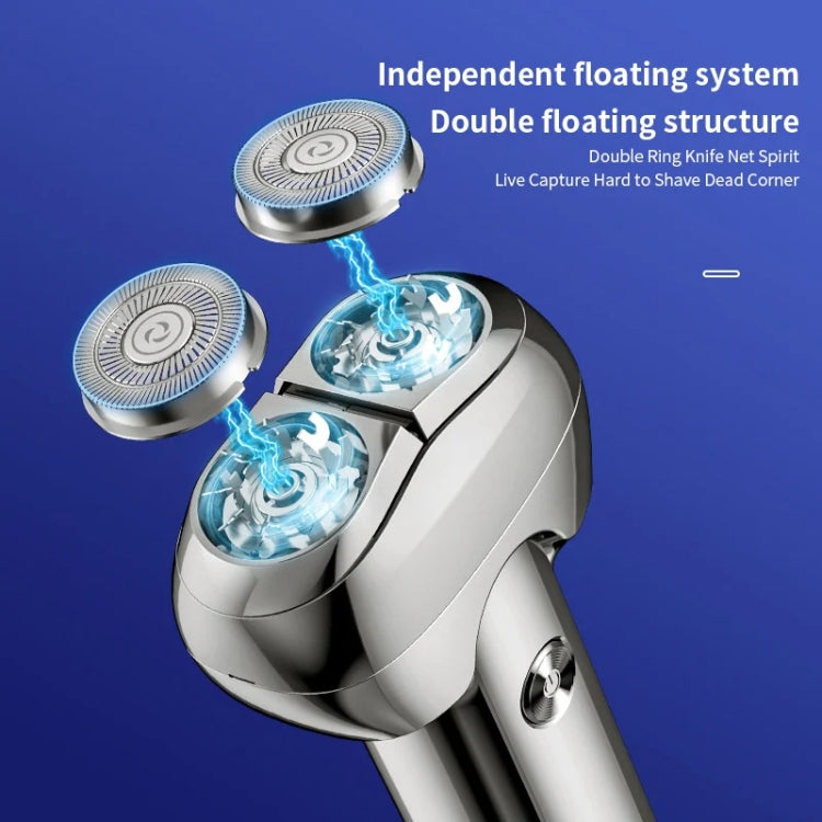 Men Electrical Shaver Portable Mini LED Digital Display Smart Shaving Razor