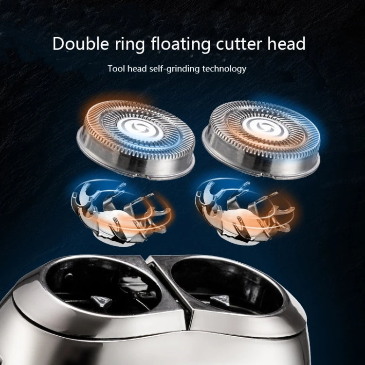 Men Electrical Shaver Portable Mini LED Digital Display Smart Shaving Razor