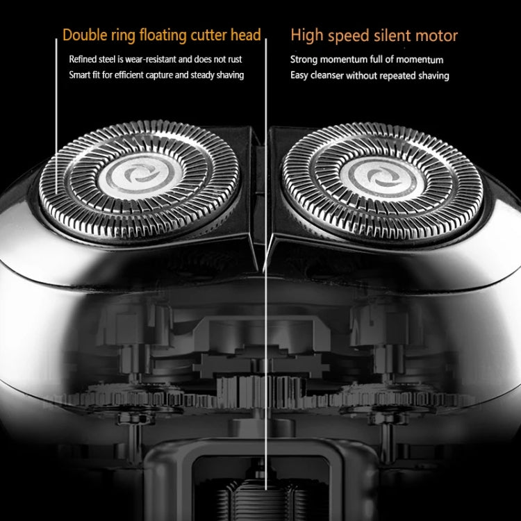 Men Electrical Shaver Portable Mini LED Digital Display Smart Shaving Razor