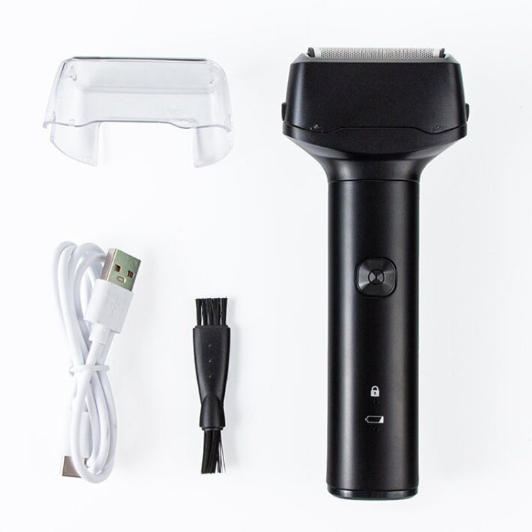 Men Reciprocating 3-Blade Rechargeable Shaver Washable Portable Beard Razor