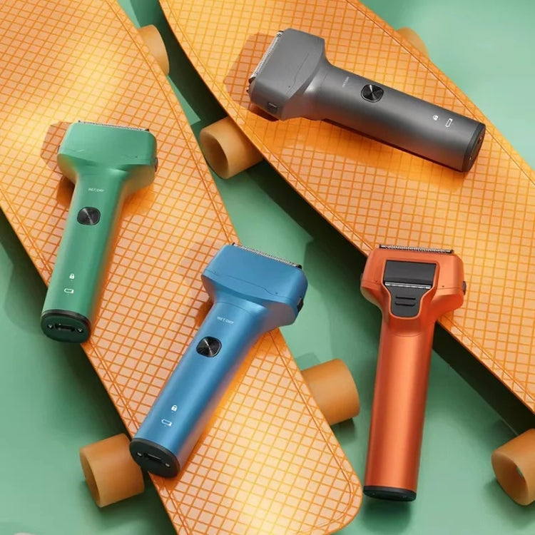 Men Reciprocating 3-Blade Rechargeable Shaver Washable Portable Beard Razor