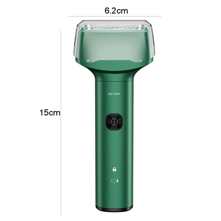 Men Reciprocating 3-Blade Rechargeable Shaver Washable Portable Beard Razor
