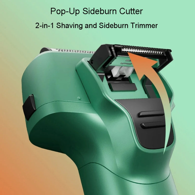 Men Reciprocating 3-Blade Rechargeable Shaver Washable Portable Beard Razor