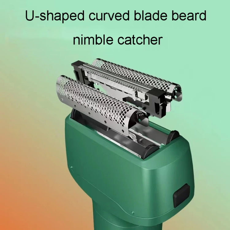 Men Reciprocating 3-Blade Rechargeable Shaver Washable Portable Beard Razor