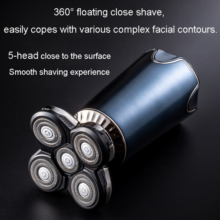 Men Multifunctional Electrical Shaver Rechargeable 5-Blade Shaving Razor