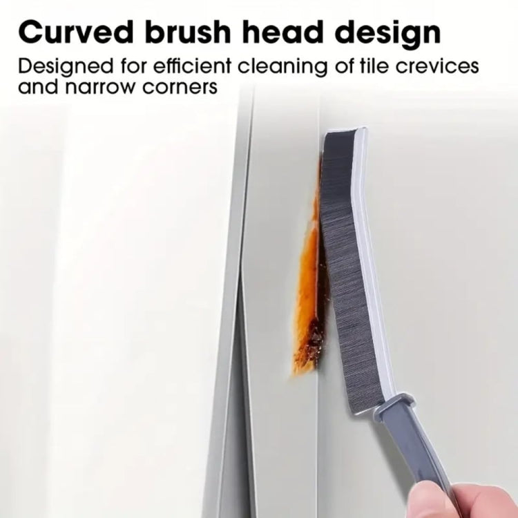 Bathroom Kitchen Tile Corner Cleaning Brush Multifunctional Window Crevice Groove Stiff Brush